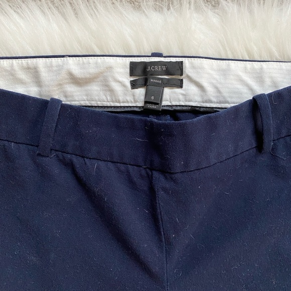 J Crew Minnie pant 6, navy - Picture 3 of 3